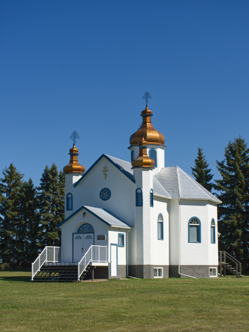 Ukrainian Orthodox Church at Kahwin, Alberta
